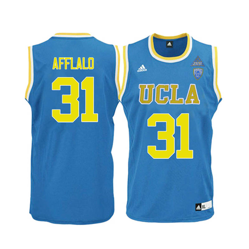 Men UCLA Bruins #31 Arron Afflalo College Basketball Jerseys-Blue - Click Image to Close